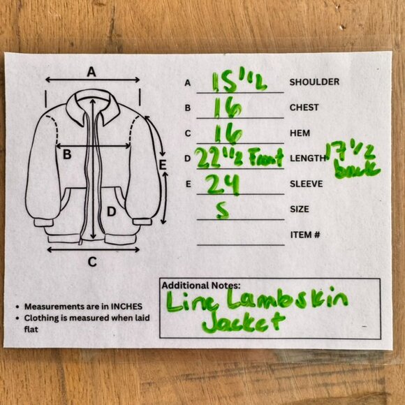 Line the Label 100% Lambskin Leather Biker Style Jacket - Picture 13 of 13